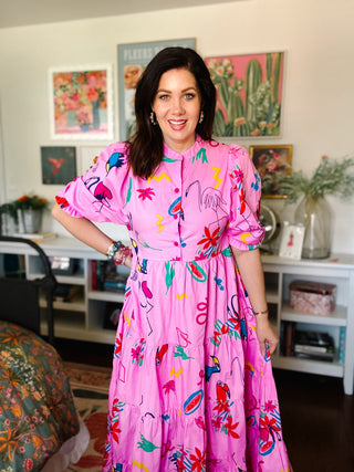 Karlie Artist Kiki Tier Maxi Dress