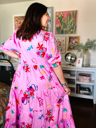 Karlie Artist Kiki Tier Maxi Dress