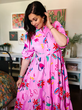 Karlie Artist Kiki Tier Maxi Dress
