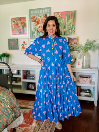 Karlie Poppy Kiki Tier Maxi Dress