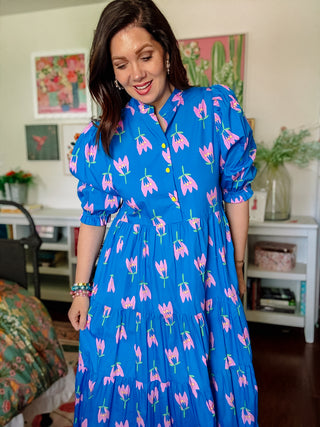 Karlie Poppy Kiki Tier Maxi Dress