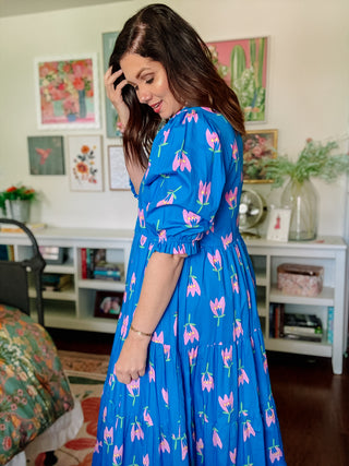 Karlie Poppy Kiki Tier Maxi Dress