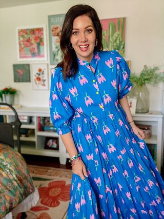 Karlie Poppy Kiki Tier Maxi Dress