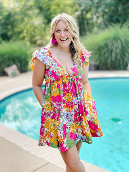 Daffodil Dress – Mom Buns and Ruffles