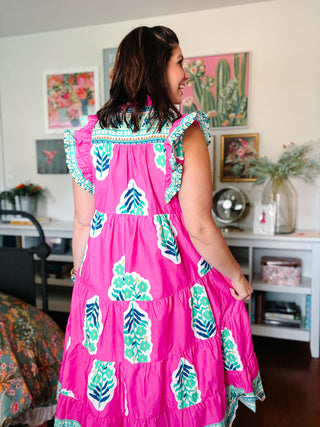 Camryn Floral Midi Dress