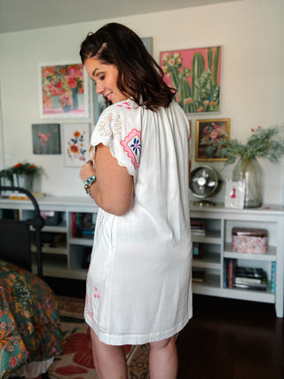 THML Positano Postcard Mini Dress