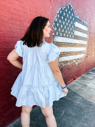 Liberty Bow Mini Dress