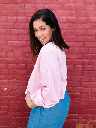 Betsy Bow Flag Sweatshirt