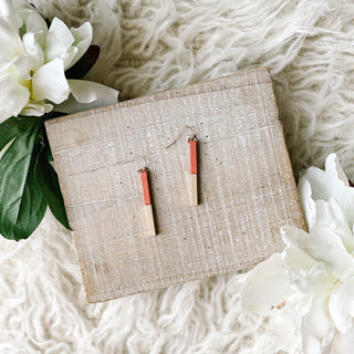 Malia Earrings - Orange