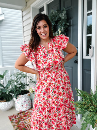 THML Primrose Midi Dress
