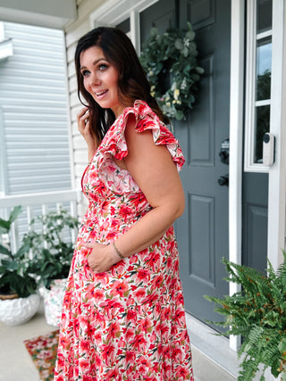 THML Primrose Midi Dress