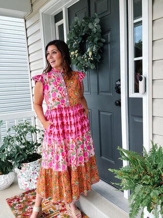 THML Shanna Midi Dress