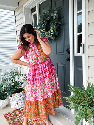 THML Shanna Midi Dress