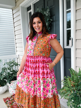 THML Shanna Midi Dress