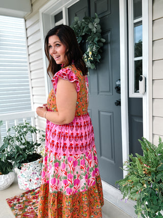 THML Shanna Midi Dress