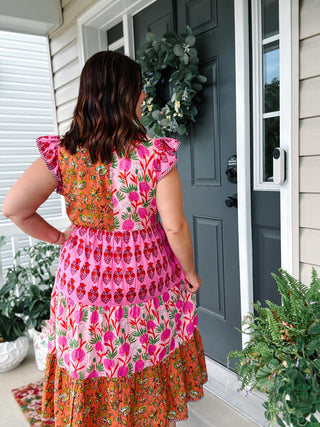 THML Shanna Midi Dress