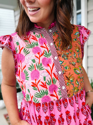 THML Shanna Midi Dress